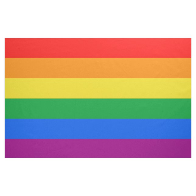 Gay Pride Flag Fabric (Yard)