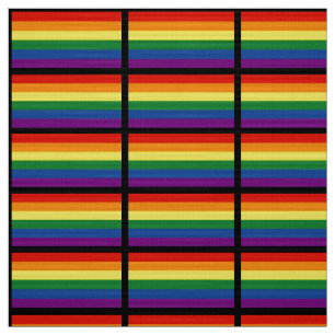 Gay Pride Flag Fabric
