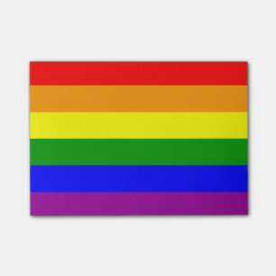 Gay Pride Flag Post-it Notes
