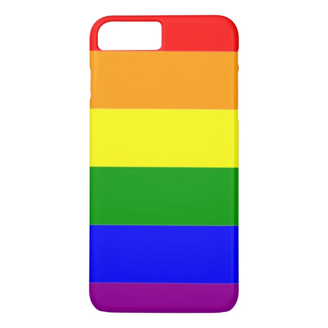 Gay Pride Flag Rainbow Flag Case-Mate iPhone Case (Back)