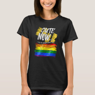 Gay Pride Gaysian Lgbt Rainbow Colours Asian Cute  T-Shirt