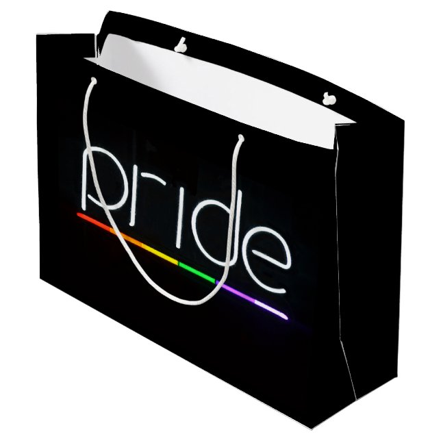Gay Pride Gift Bag (Back Angled)