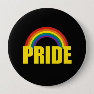 GAY PRIDE IMPACT PRIDE - .png 4 Inch Round Button