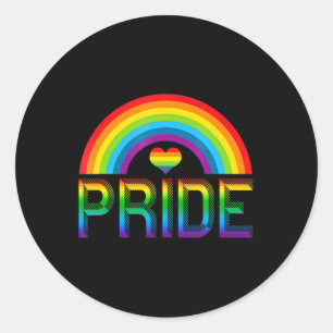 Gay Pride LGBT Awareness Month 2022 Classic Round Sticker