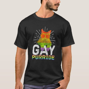 Gay Pride Lgbt Bisexual Boys Men Gay Purride T-Shirt