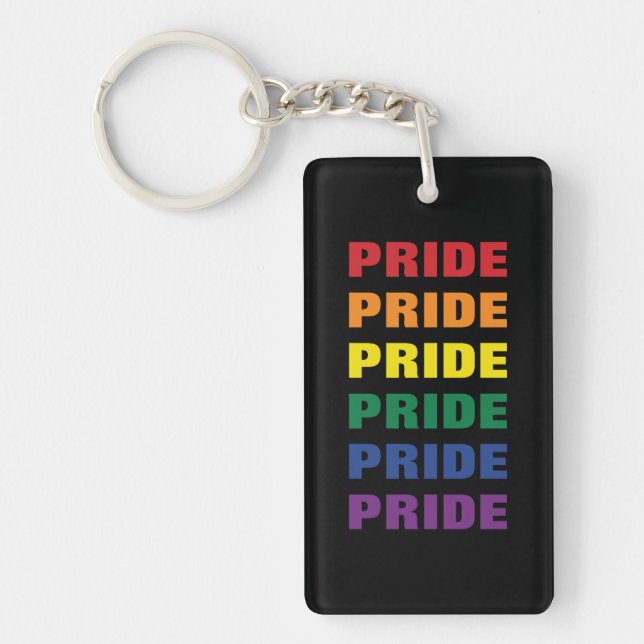 GAY PRIDE LGBTQ personnalisable Texte répété (Devant)
