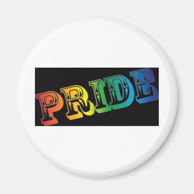 Gay Pride Magnet (Front)