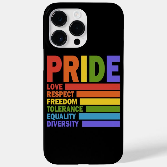 Gay Pride Month LGBT Case-Mate iPhone Case (Back)