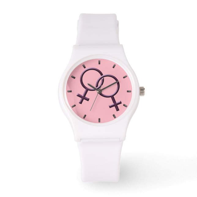 Gay pride Montre Amour Du Même Sexe Montres Poigné (Recto)
