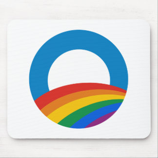 Gay Pride Obama Mouse Pad