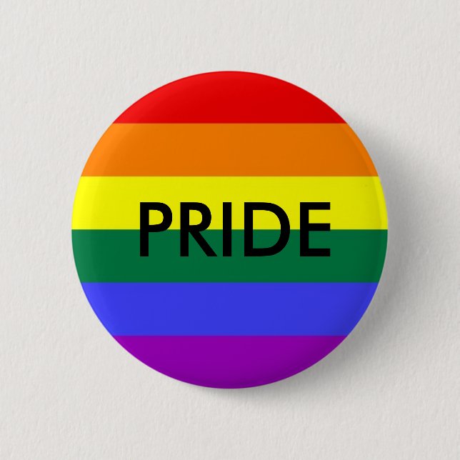 Gay Pride Pin (Front)