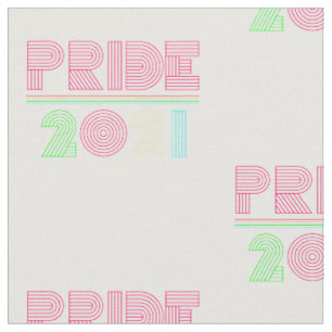 gay pride rainbow 2021 fabric
