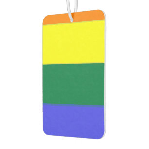 Gay Pride Rainbow Air Freshener