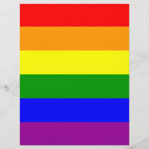 Gay Pride Rainbow Flag Flyer