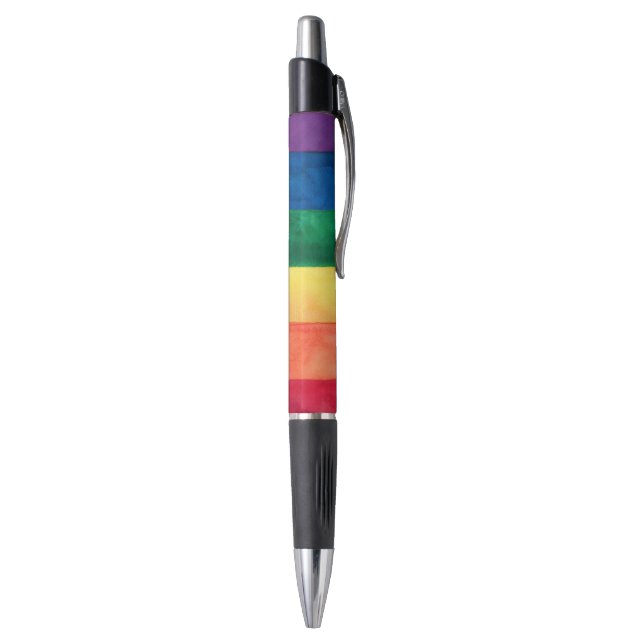 Gay Pride Rainbow Flag Pen (Bottom (Vertical))