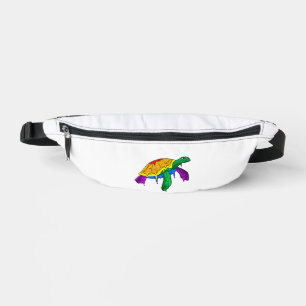Gay Pride Rainbow Flag Sea Turtle Subtle LGBTQ Fanny Pack