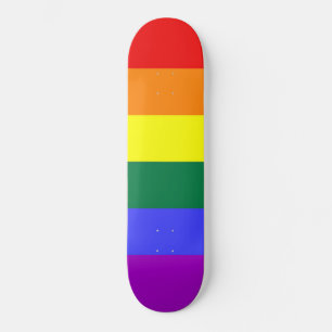 Gay Pride Rainbow Flag Skateboard