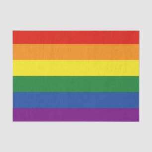 Gay pride Rainbow Flag Tissue Paper