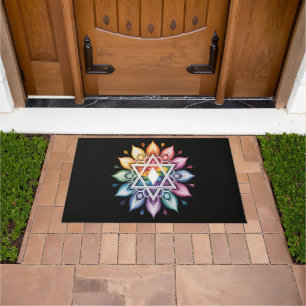 Gay Pride Rainbow LGBT Doormat