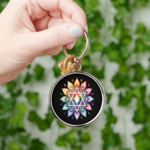 Gay Pride Rainbow LGBT Keychain