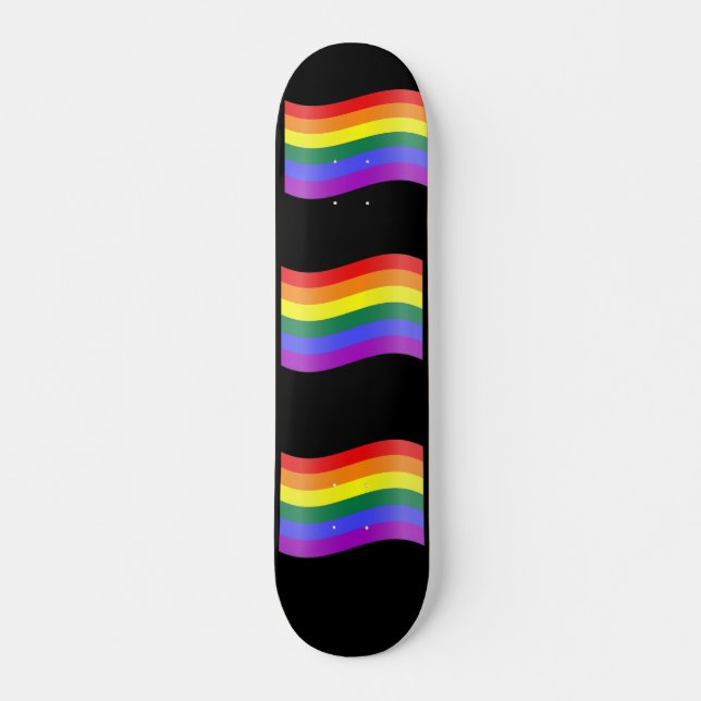 Gay Pride Skateboard (Front)
