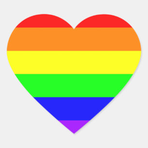 Gay Pride Sticker (Pure Colour)