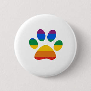 Gay Pride T-shirt 2 Inch Round Button
