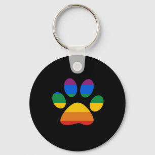 Gay Pride T-shirt Keychain