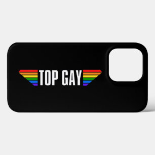 Gay Pride Top Gay Pride Rainbow Flag LGBT LGBTQ iPhone 13 Pro Case