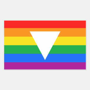 Gay Pride Triangle Design Sticker