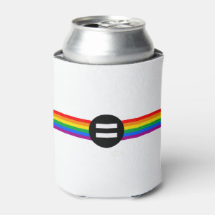Gay Rights Flag Can Cooler