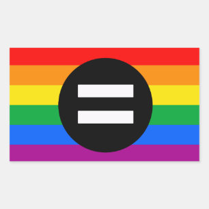 Gay Rights Flag Sticker