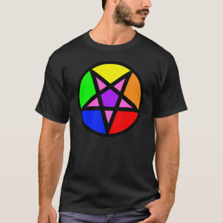 Gay Satanist Pentagram T-shirt