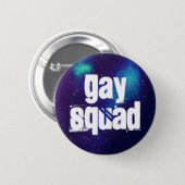Gay Squad Customizable Galaxy 2 Inch Round Button (Front & Back)