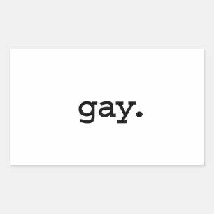 gay. sticker