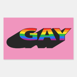 GAY T-Shirt Sticker