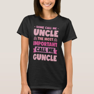 Gay Uncle Pride Guncle 8 T-Shirt