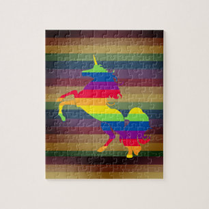 Gay Unicorn Jigsaw Puzzle
