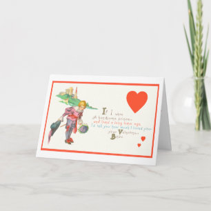 Gay Valentine Prince Holiday Card