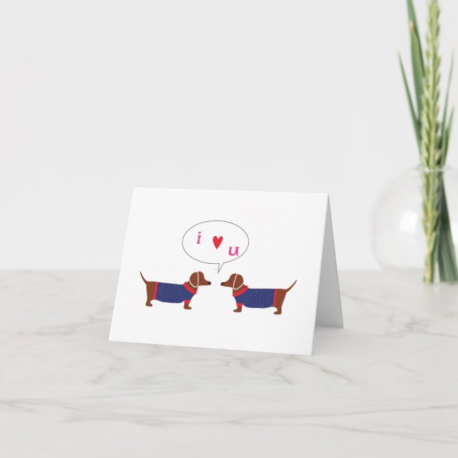 Gay Valentine's Day Card - I Love You (Front)