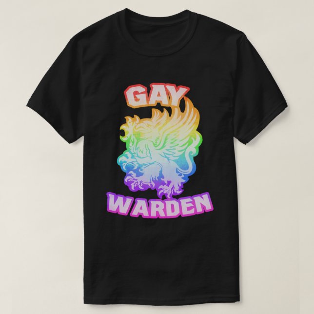 Gay Warden Classic T-Shirt (Design Front)