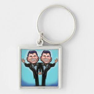 Gay Wedding Cake Dolls Keychain