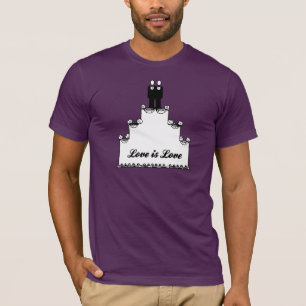 GAY WEDDING CAKE LOVE -.png T-Shirt