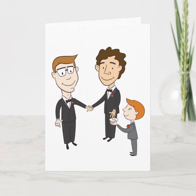 Gay Wedding Card (Front)