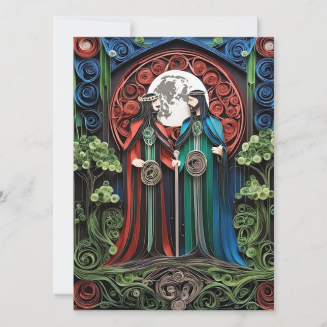 Gay Wedding Invitation (Front)