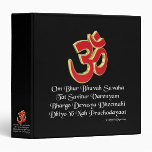 Gayatri mantra binder