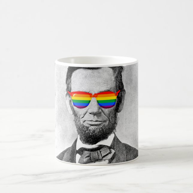Gaybraham Lincoln Coffee Mug (Center)