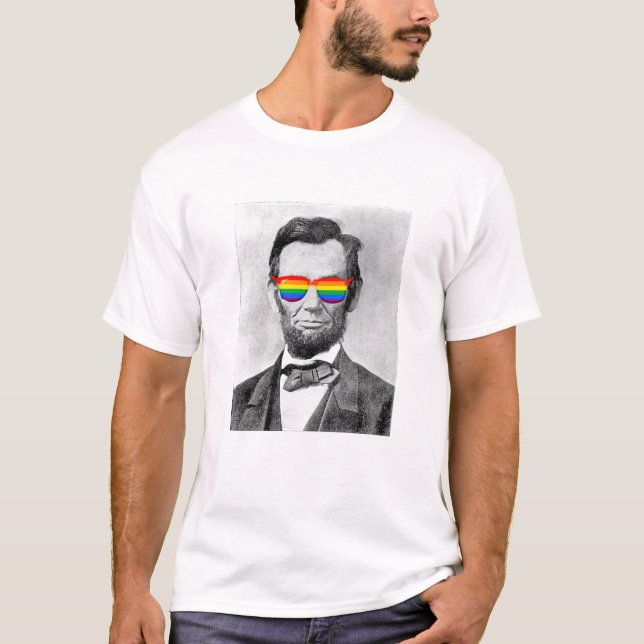 Gaybraham Lincoln T-Shirt (Front)