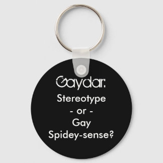 Gaydar Keychain