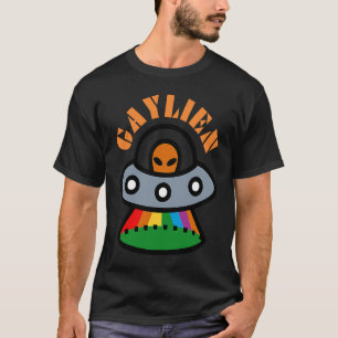 Gaylien Gay Bear Pride For Men Women Cute Lgbtq T-Shirt